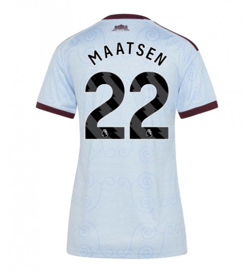 Aston Villa Ian Maatsen #22 Tredjedrakt Dame 2026-27 Korte ermer Aston Villa Ian Maatsen #22 Tredjedrakt Dame 2026-27 Korte ermer